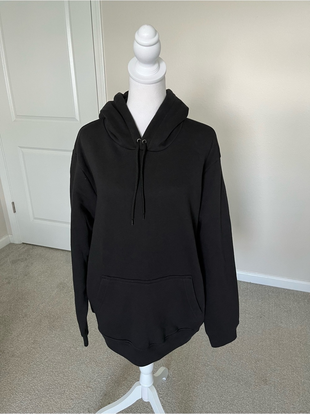 NWOT Harley-Davidson Black Crewneck Pullover Hoodie Size Large